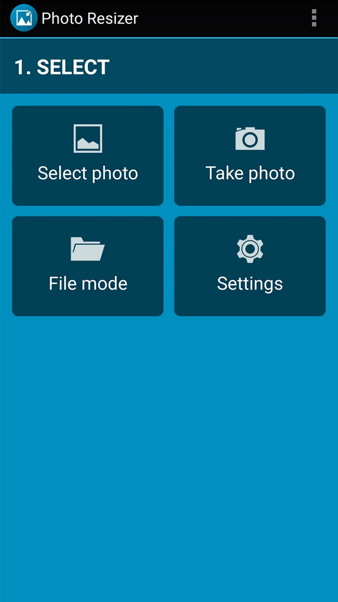 Photo Resizer - Resize & Crop screenshot