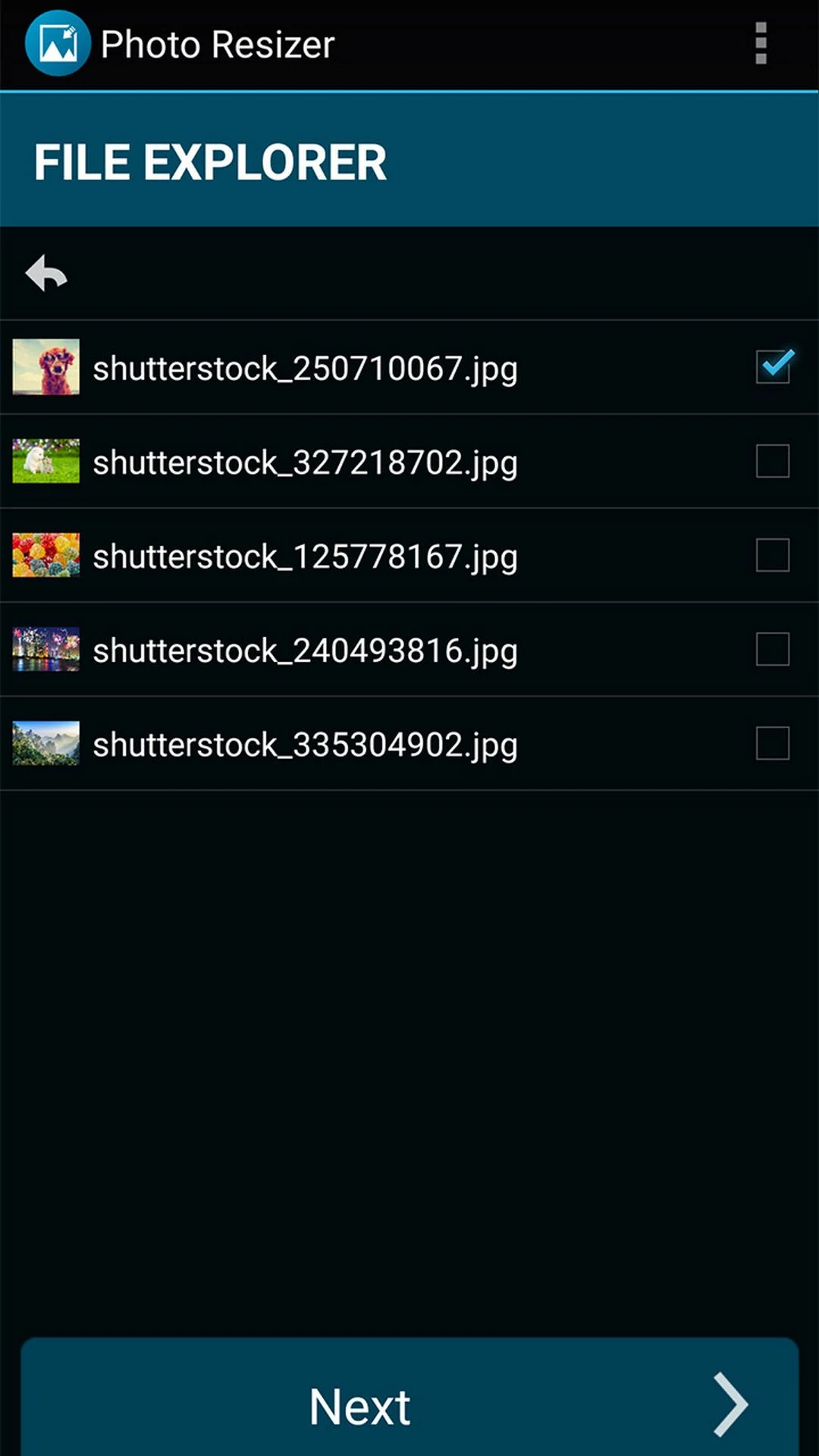 Photo Resizer - Resize & Crop screenshot